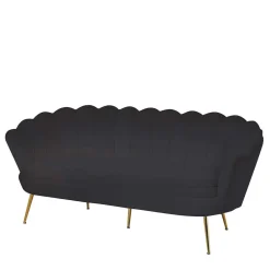 Outlet Muschel Sofa Classicana 3 Sitzer Sofa