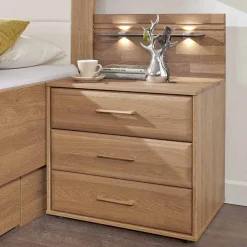 Nachtkommode Yanus Massivholz Kommoden|Flurkommoden