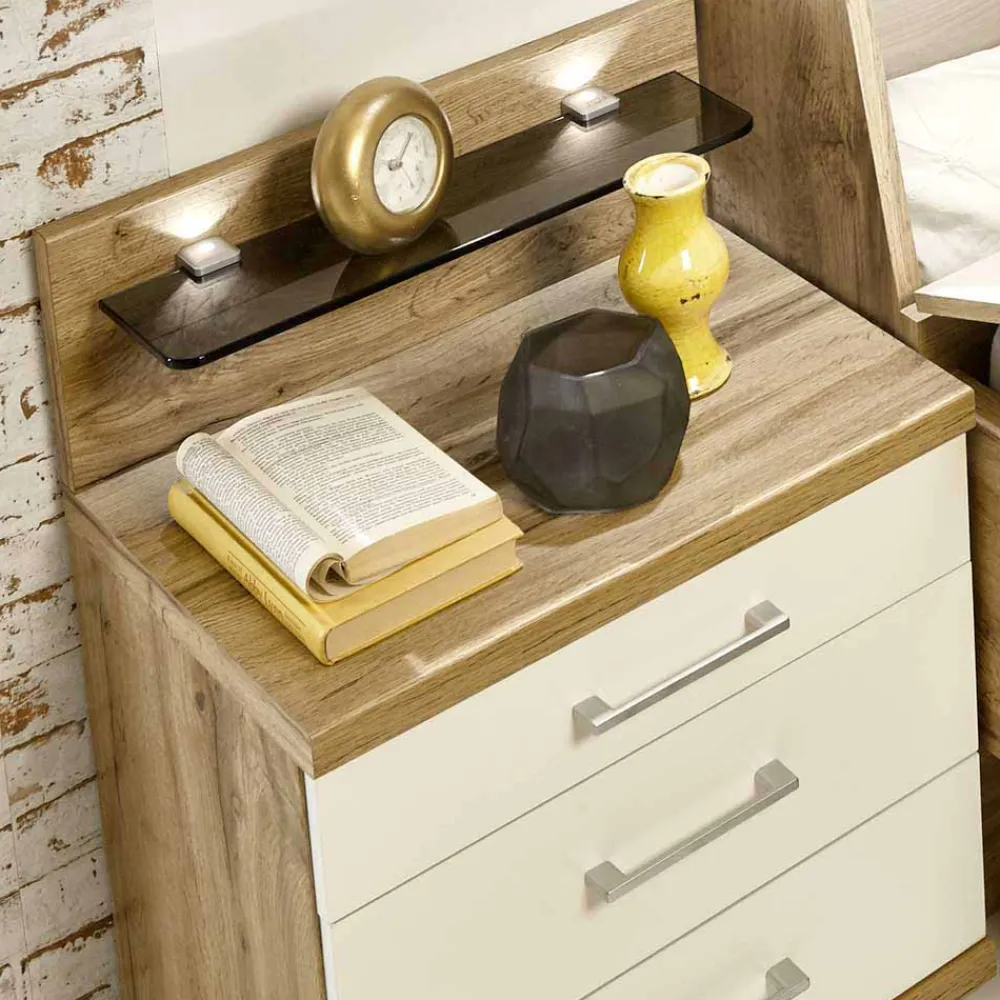 Clearance Nachtkommoden Set Arivana Flurkommoden|Schlafzimmerkommoden