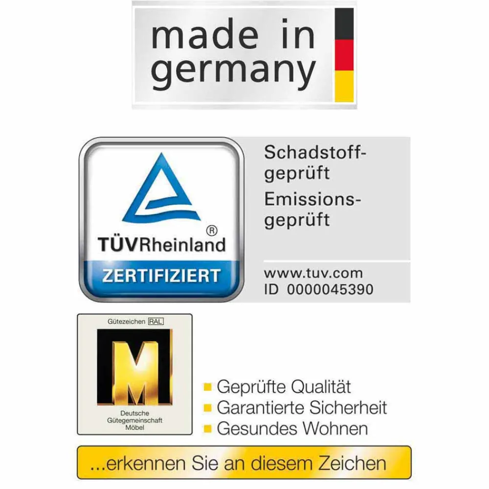 Clearance Nachtkommoden Set Arivana Flurkommoden|Schlafzimmerkommoden