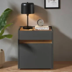 Outlet Nachtschrank Uzniana Nachtkommoden|Nachttisch