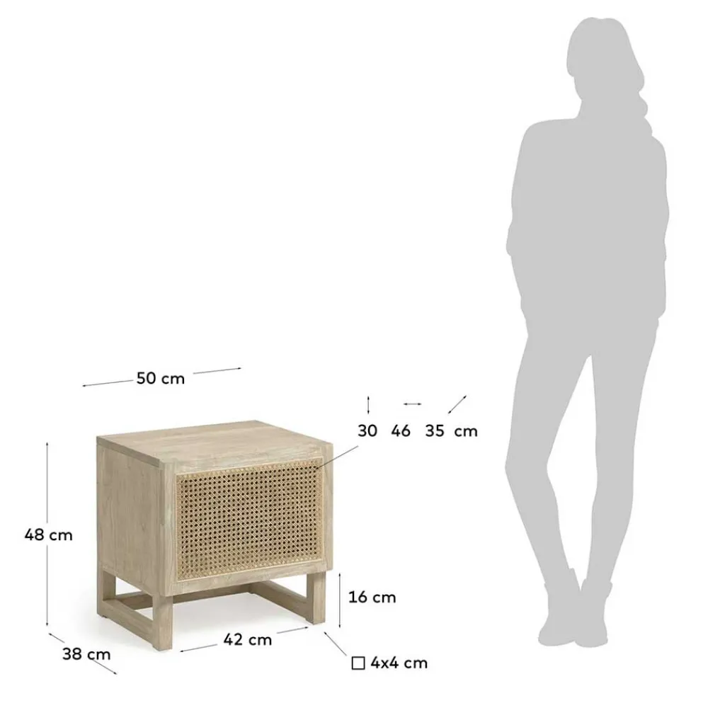 Outlet Nachtschrank Zoom Nachtkommoden|Nachttisch