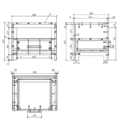 Clearance Nachttisch Demossa Kinder Kinderkommoden
