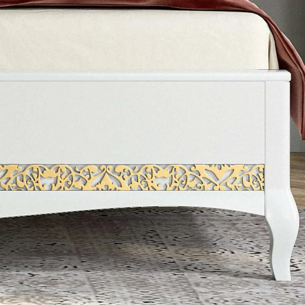 Best Neorenaissance Bett und Kommoden Jedvila Doppelbetten