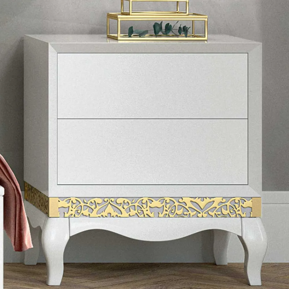 Best Neorenaissance Bett und Kommoden Jedvila Doppelbetten