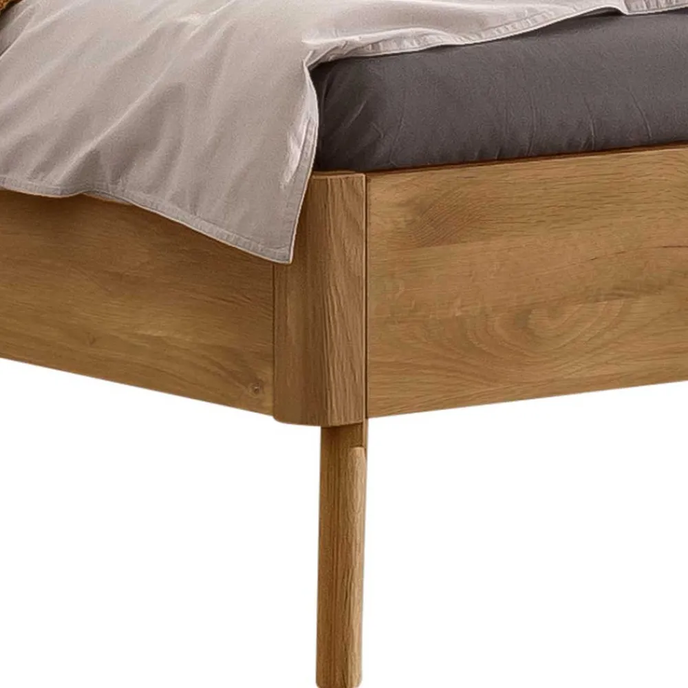 Clearance Niedriges Bettgestell Bahama Doppelbetten|Massivholzbetten