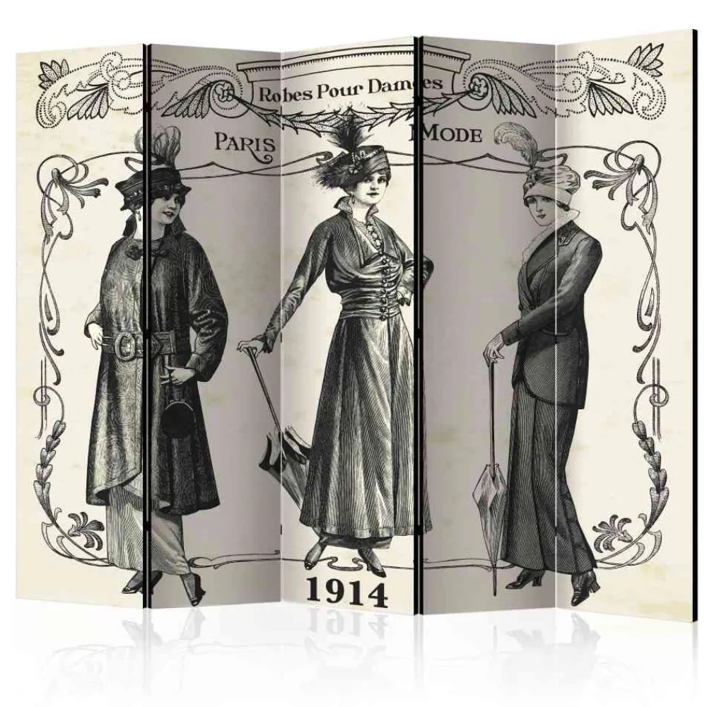 Nostalgischer Paravent Ciano*Pharao24 Online