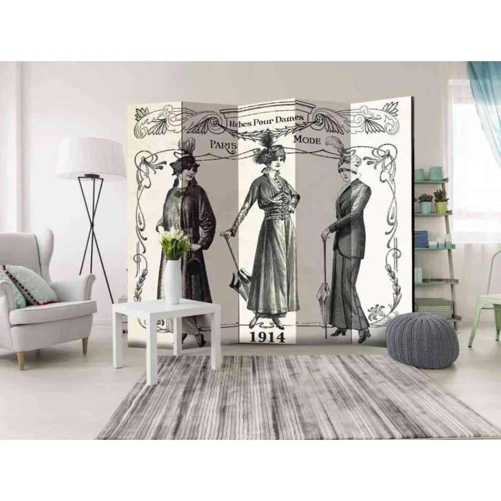 Nostalgischer Paravent Ciano*Pharao24 Online