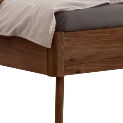 Outlet Nussbaum Doppelbett Stephanie Massivholzbetten