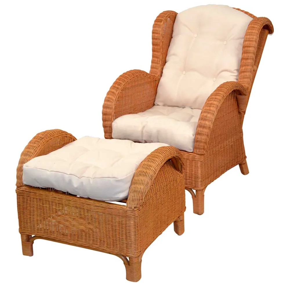 Ohrensessel mit Hocker Planconta*Pharao24 Outlet