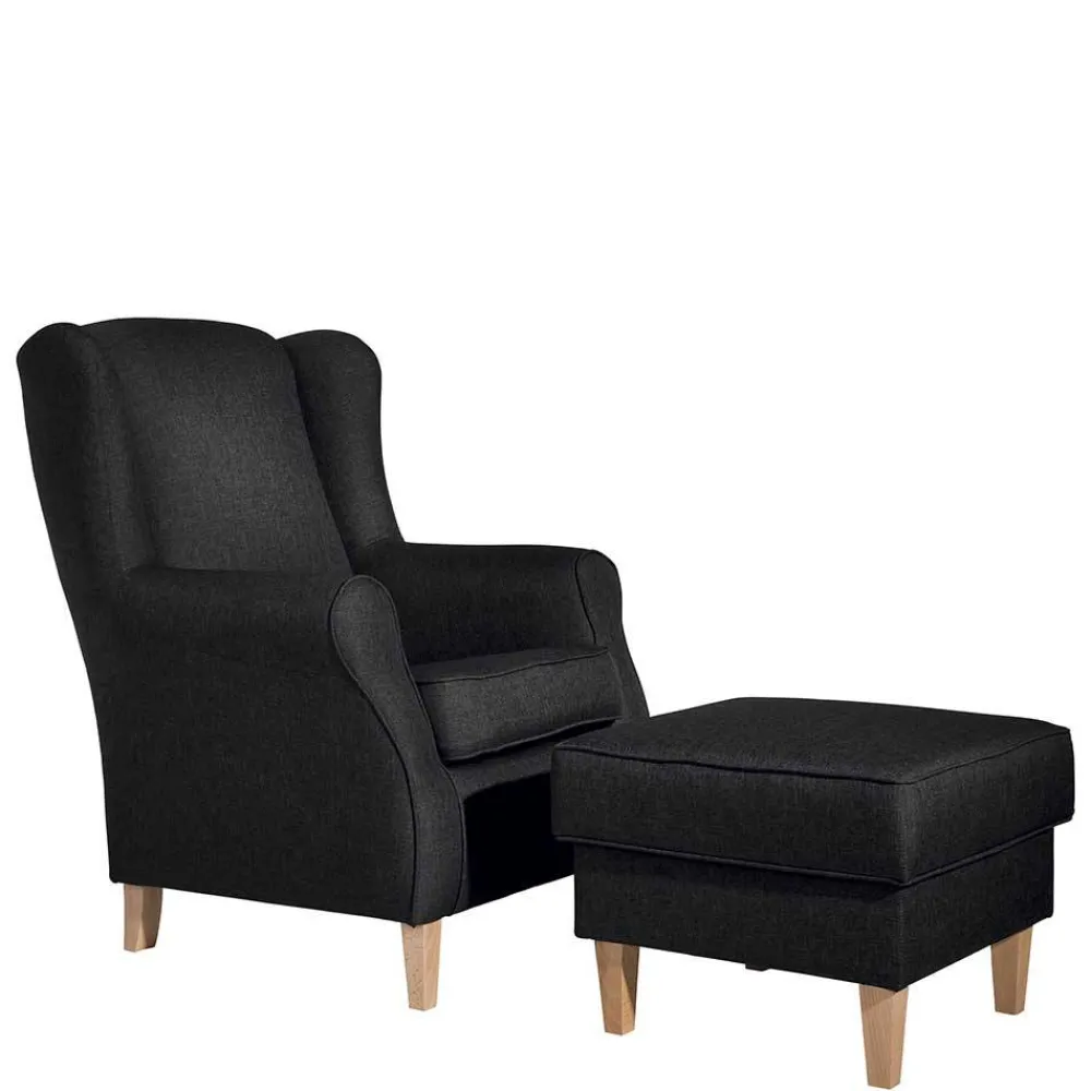 Ohrensessel optional mit Hocker Bogdany Ohrensessel|Relaxsessel