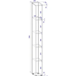 Ordner Nischenregal Rascian*Pharao24 Clearance