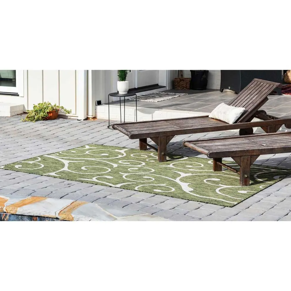 New Outdoor Teppich Oliv Lixiam Teppiche