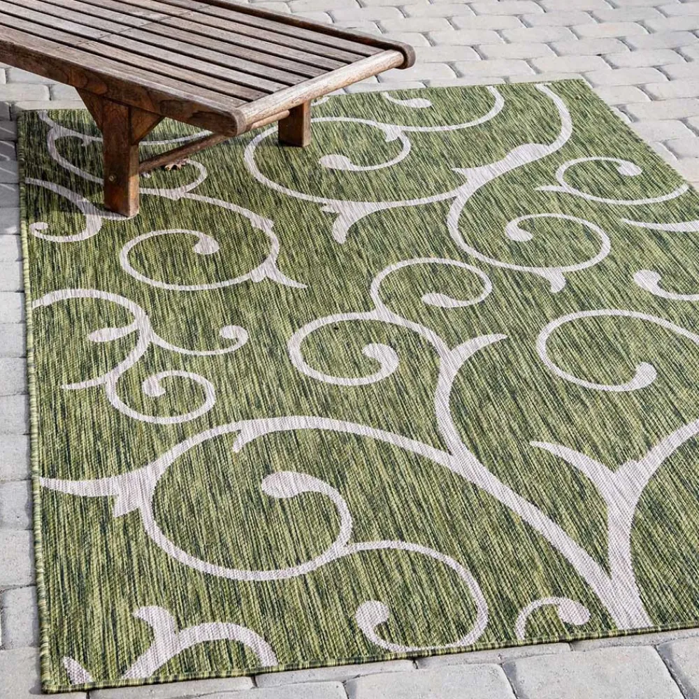 New Outdoor Teppich Oliv Lixiam Teppiche