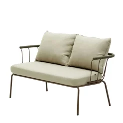 Clearance Outdoor Zweiersofa Meckey Wohnzimmercouch|2 Sitzer Sofa