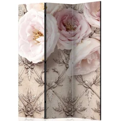 Clearance Paravent floral Nilrem Paravents|Raumteiler