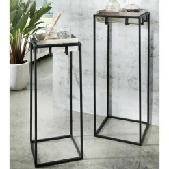 New Pflanzenhocker Set Piana Telefontische|Blumensäulen