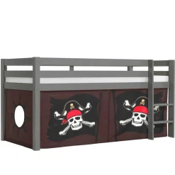 New Piraten Halbhochbett Floro Kinder Piratenbett|Kinderhochbetten