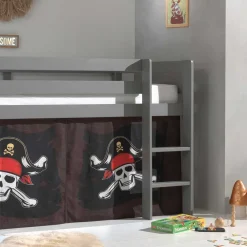 New Piraten Halbhochbett Floro Kinder Piratenbett|Kinderhochbetten