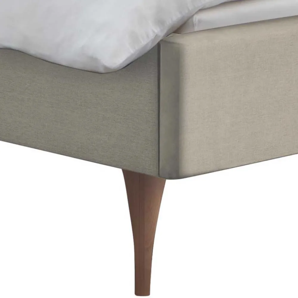 Best Polster Bett Beige Bakra Polsterbetten