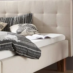 Sale Polster Bett Beige Barlee Polsterbetten