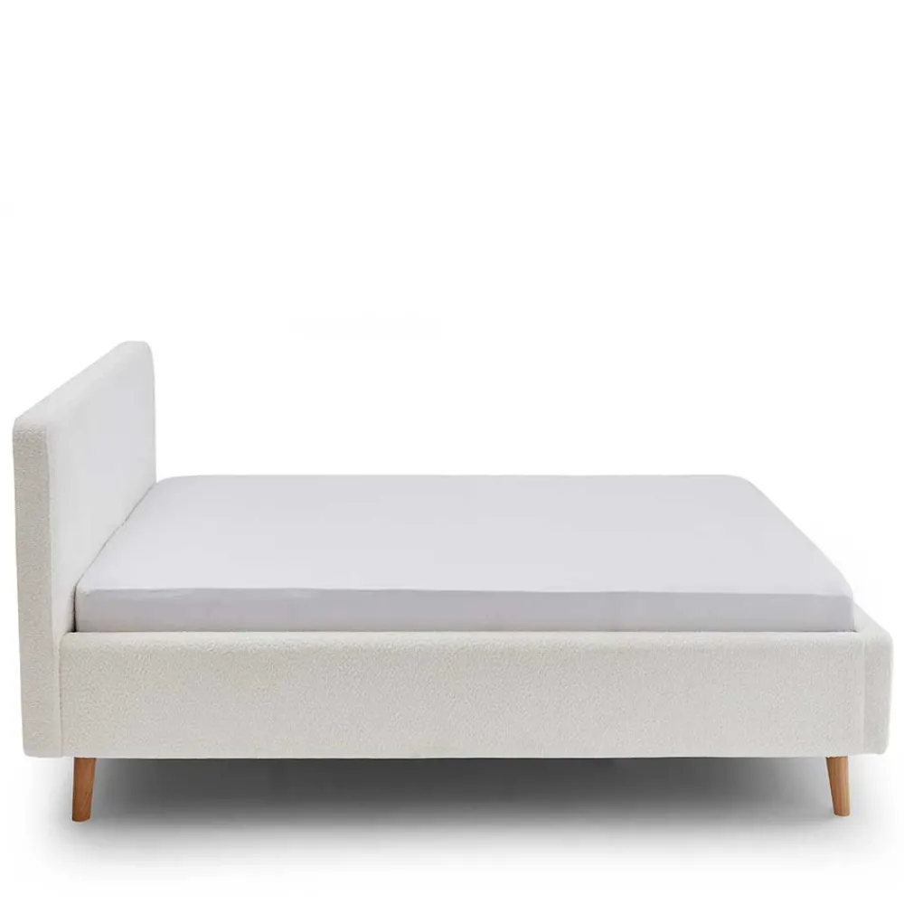 Polster Bett Cremeweiß Uarte*Pharao24