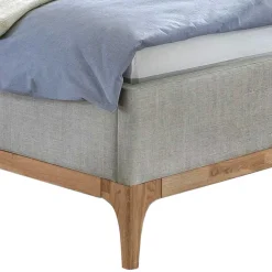 Clearance Polster Bett 140x200 cm Ruberta Doppelbetten|Polsterbetten