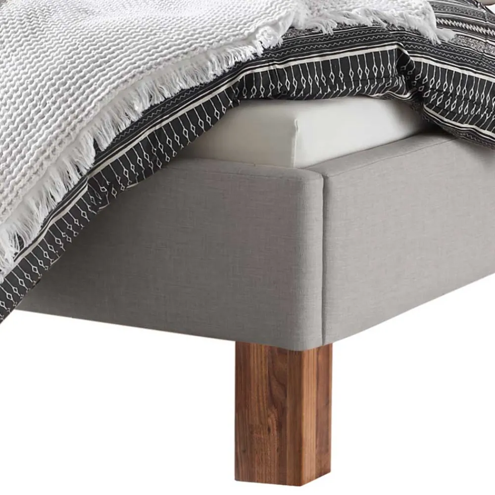 Polsterbett Grau Luenas*Pharao24 Hot