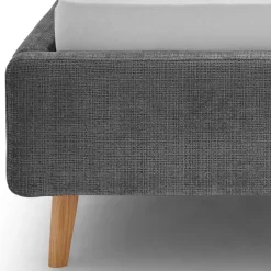 Discount Polsterbett in Anthrazit Okudera Komfortbetten|Polsterbetten