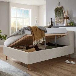 Discount Polsterbett mit Stauraum Despelin Funktionsbetten|Schubkastenbetten