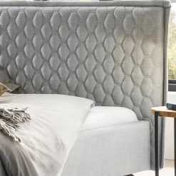 Clearance Polsterbett Rudmilo Doppelbetten|Polsterbetten