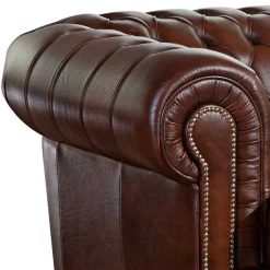 Sale Polstergarnitur Leder braun Wengton Tischgruppen|Essgruppe