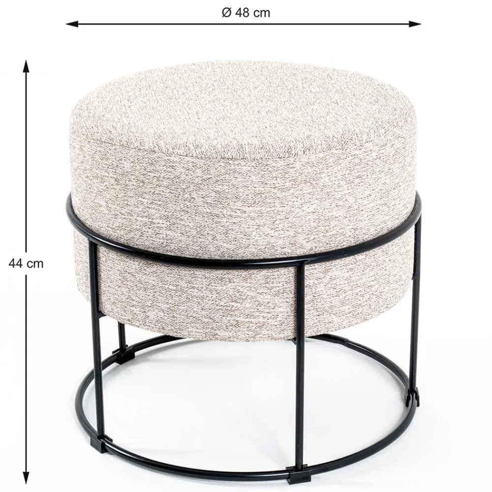 Hot Polsterhocker Charin Sitzhocker