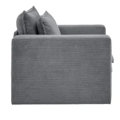 Clearance Polstersessel Anthrazit Cord Eltusa Polstermöbel|Wohnzimmer Sessel