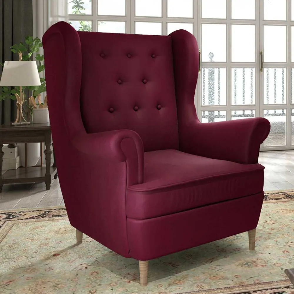 Discount Polstersessel Irina Ohrensessel