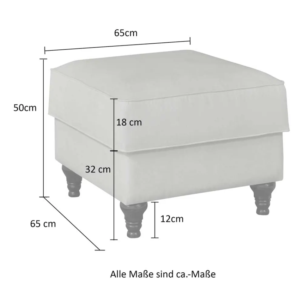 Polstersessel mit Hocker Mallorca*Pharao24 Outlet