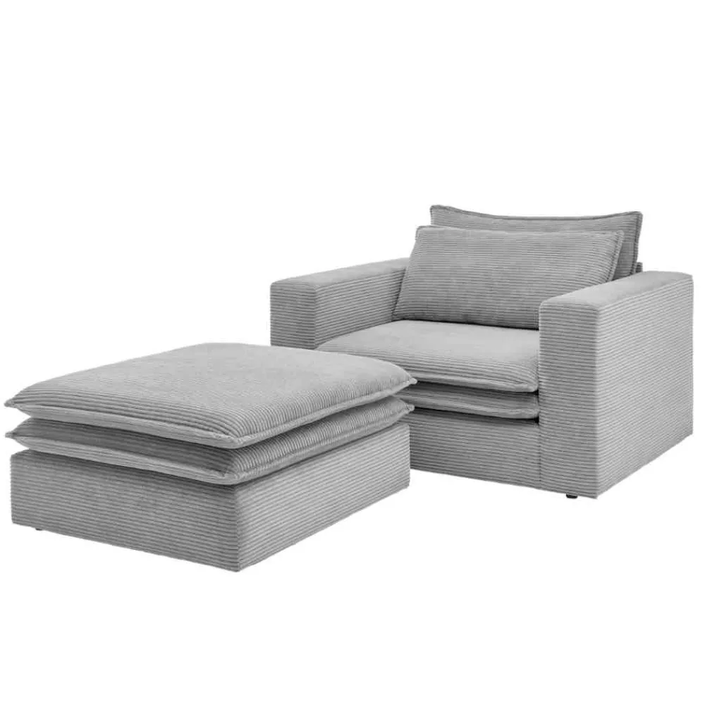 Hot Polstersessel und Hocker Zipna Relaxsessel