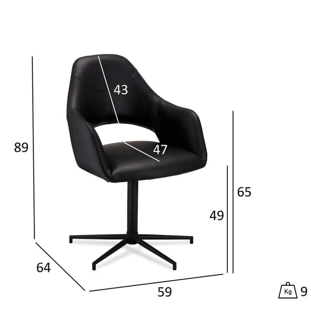 Discount Polsterstühle Sealand Armlehnstühle|Bürostuhl