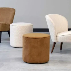 Pouf mit Cordbezug Antigrus Sitzhocker