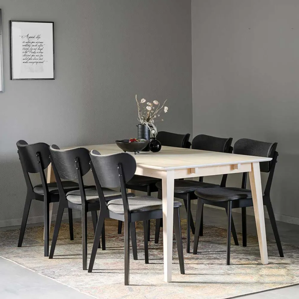 Outlet Premium Tischgruppe Vurian Tisch Mit Stühlen|Esszimmer Sets