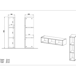 Clearance Regal Lolica Kinder Hängeregale|Wandregale