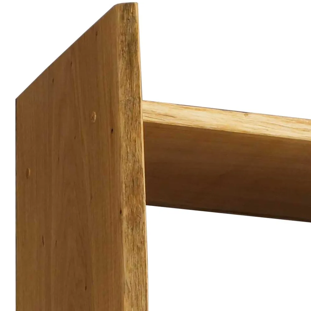 Best Regal mit Baumkanten Foresta Wohnzimmerregale|Massivholzregale