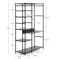 Hot Regalschrank Edimura Wohnzimmerregale|Standregale