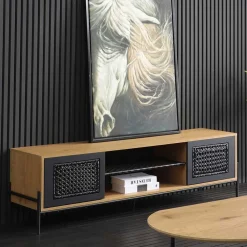 Retro Design Lowboard Rosdon Fernsehkommoden