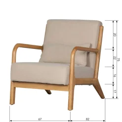 Discount Retro Einzelsessel Mombrosso Polstermöbel|Wohnzimmer Sessel