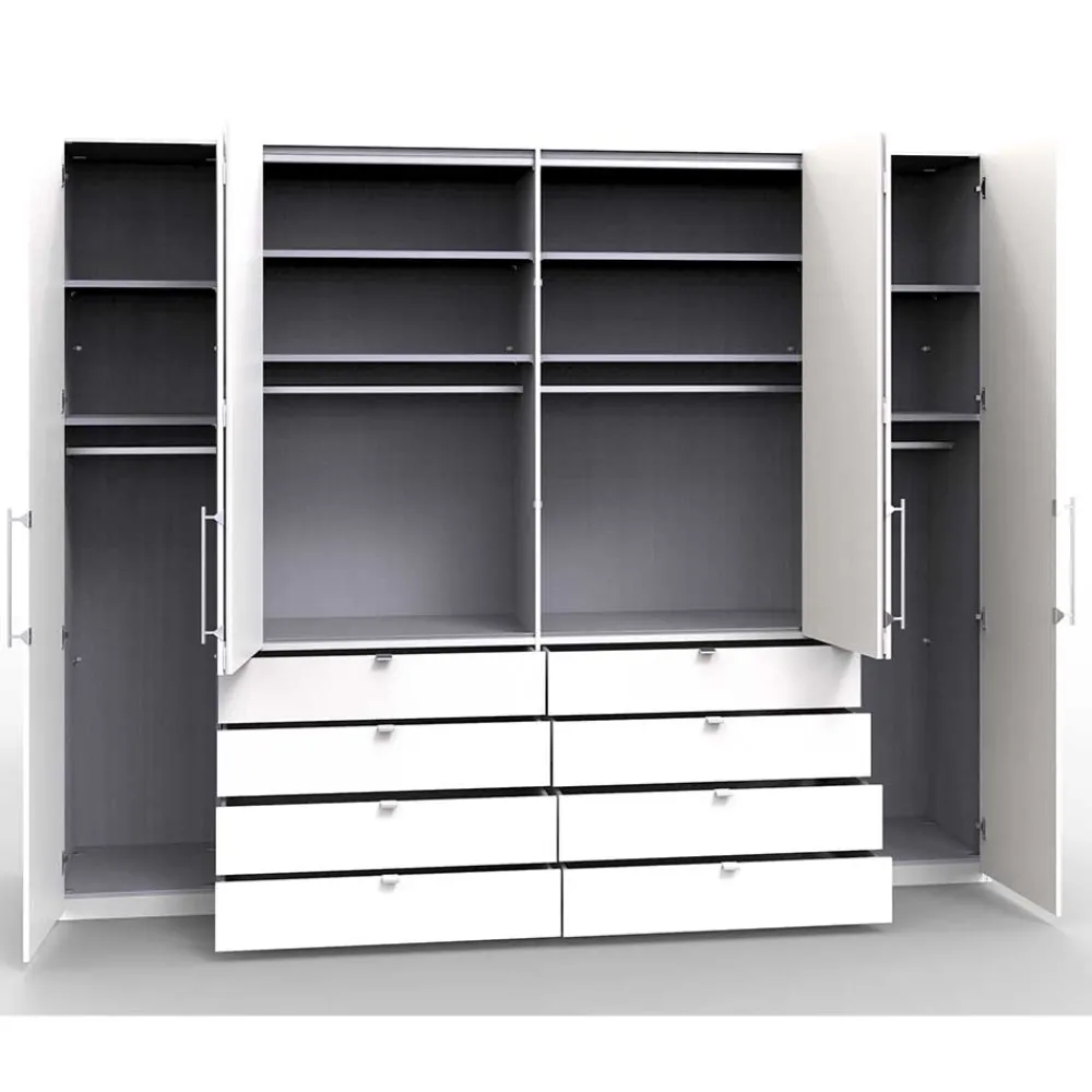 Riesiger Schafzimmer Kleiderschrank Invelita*Pharao24 Hot