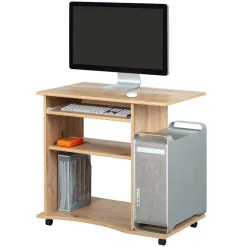 Rollbarer Computertisch Voine*Pharao24 Discount