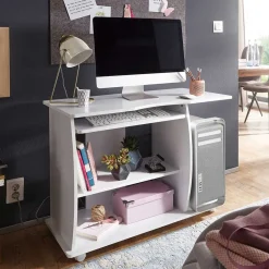 Rollbarer Schreibtisch Siralda*Pharao24 New