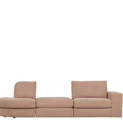 Rosa Dreisitzer Couch Oktamian Modulsofas