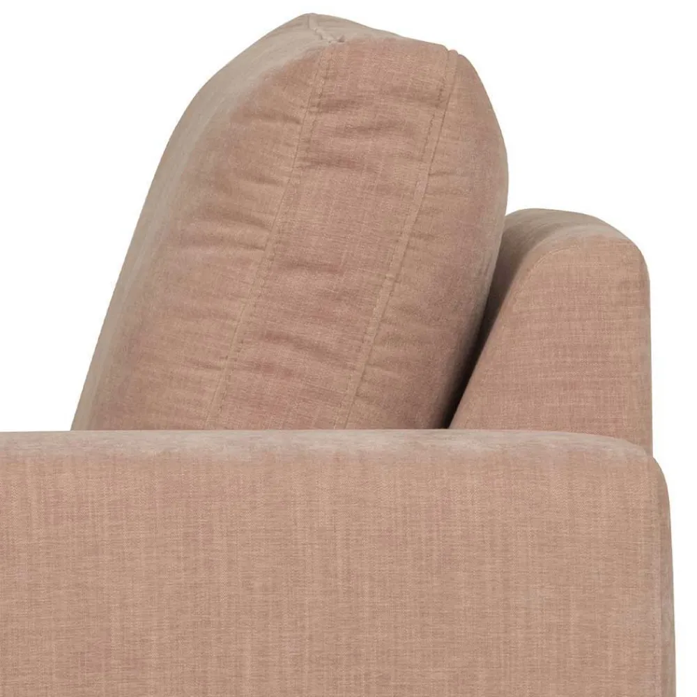 Rosa Dreisitzer Couch Oktamian Modulsofas